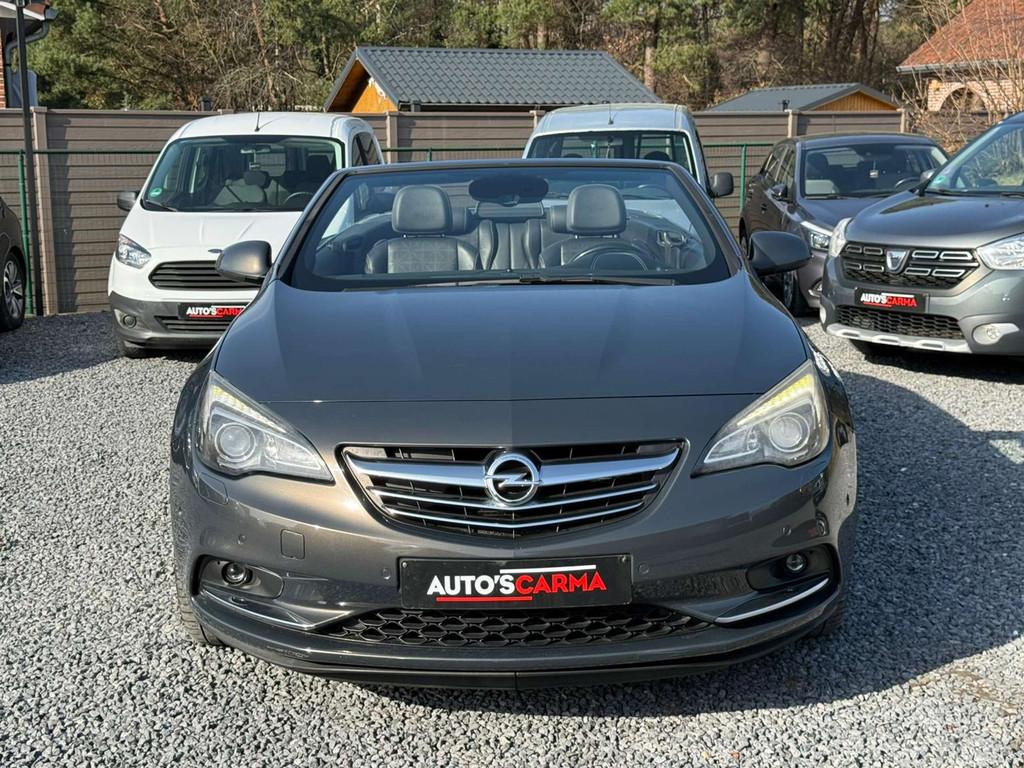 Opel Cascada Automaat Benzine 170 Pk Achteruitrij Camera Air, Auto's, Opel, Automaat, Zwart, 4 cilinders, Cabriolet