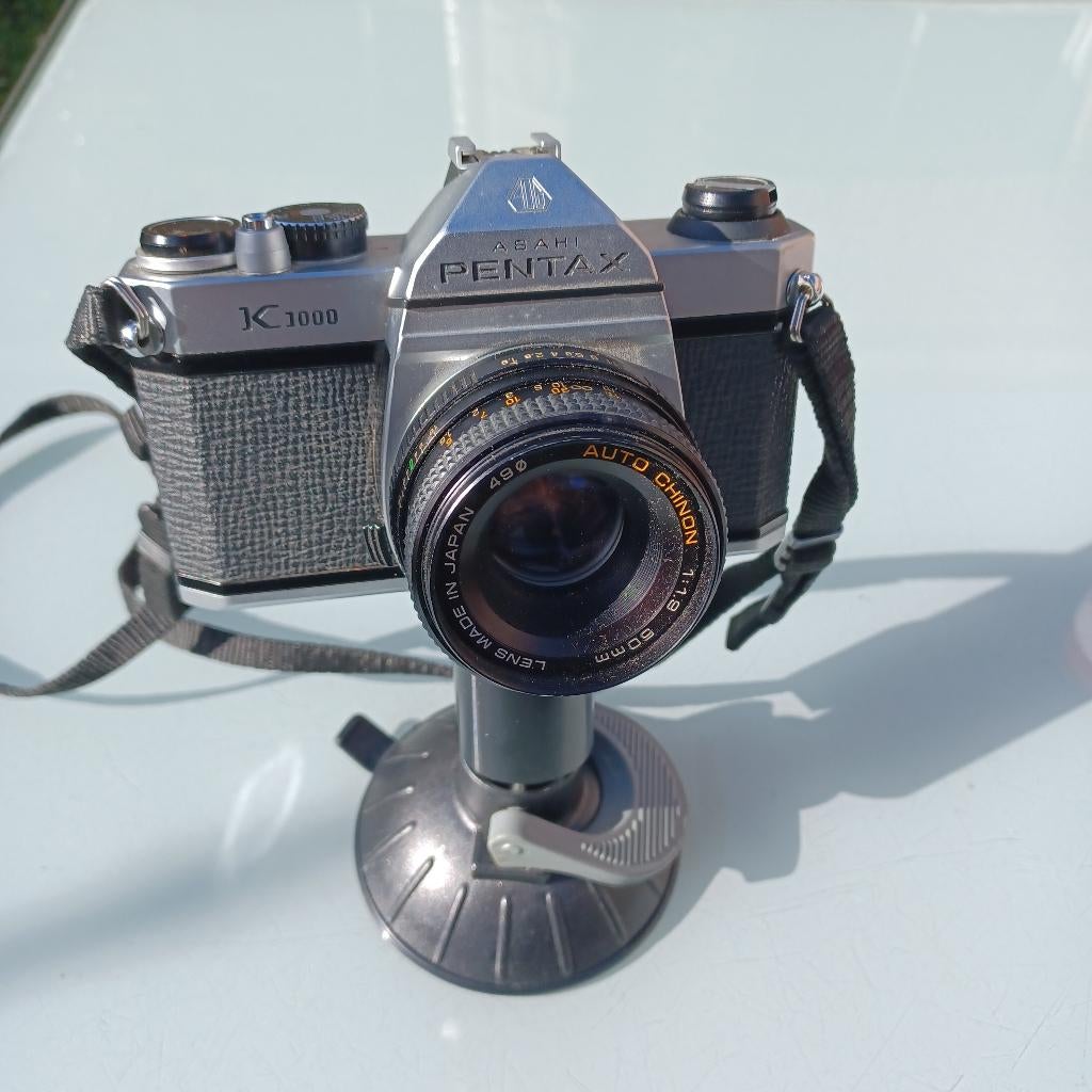 Vintage Asahi Pentax K1000 35mm reflex camera, Ophalen of Verzenden, Gebruikt, Spiegelreflex, Pentax