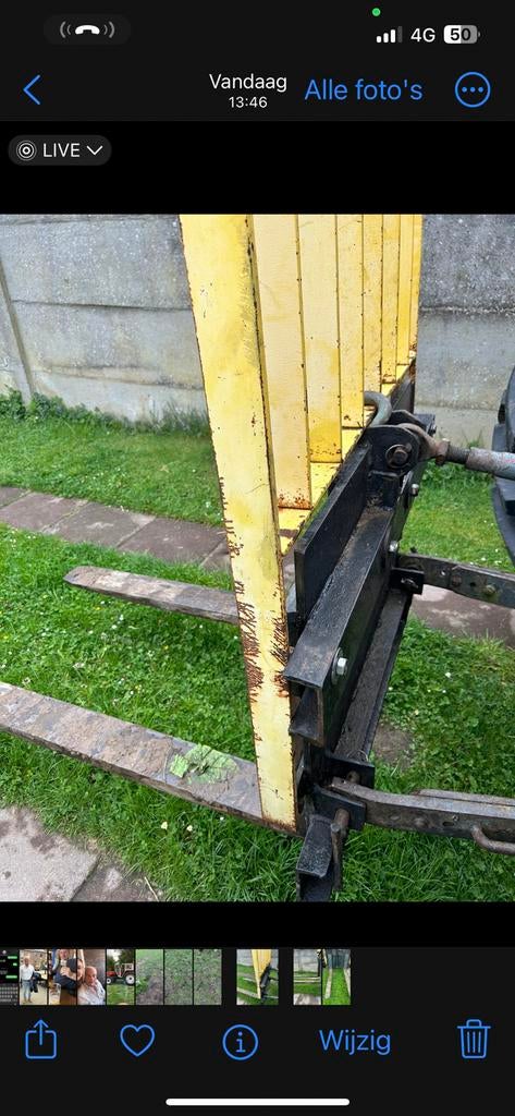 Palletenhaak, Doe-het-zelf en Bouw, Ophalen, Gebruikt