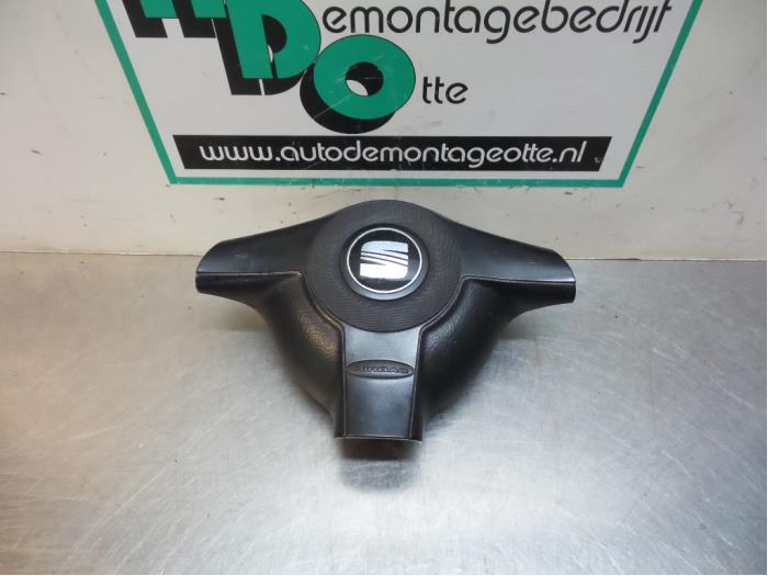 Airbag gauche (volant) d'un Seat Leon (Leon 00-), Autos : Pièces & Accessoires, Autres pièces automobiles, Seat, Utilisé, 3 mois de garantie
