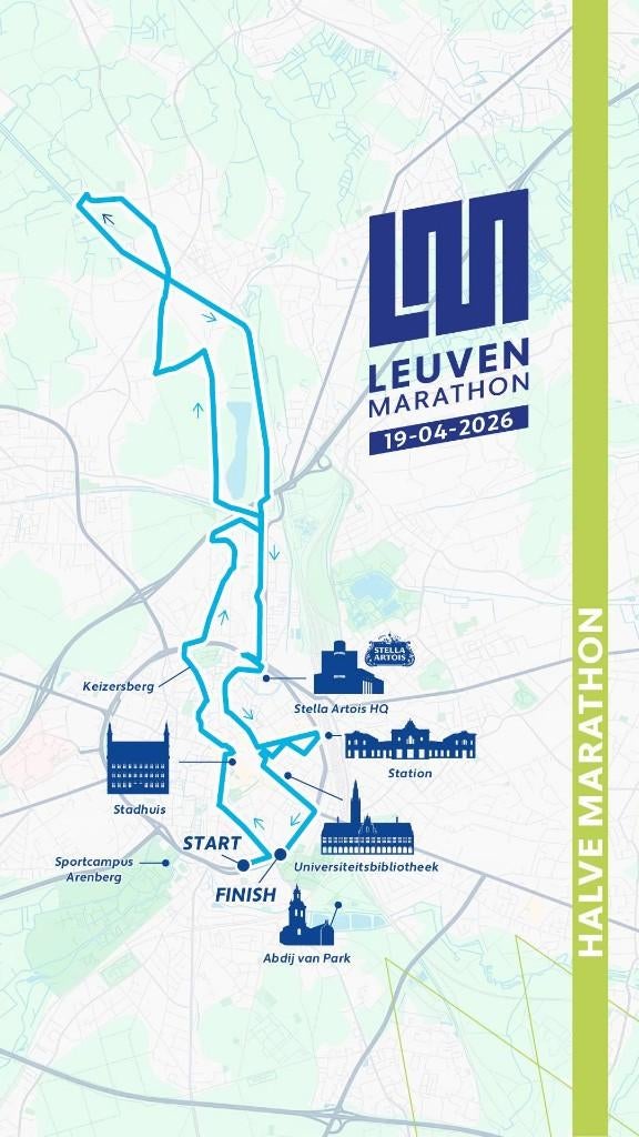 Inschrijving Leuven Marathon   -   19/04/2026, Tickets & Billets, Sport | Autre, Une personne, Avril