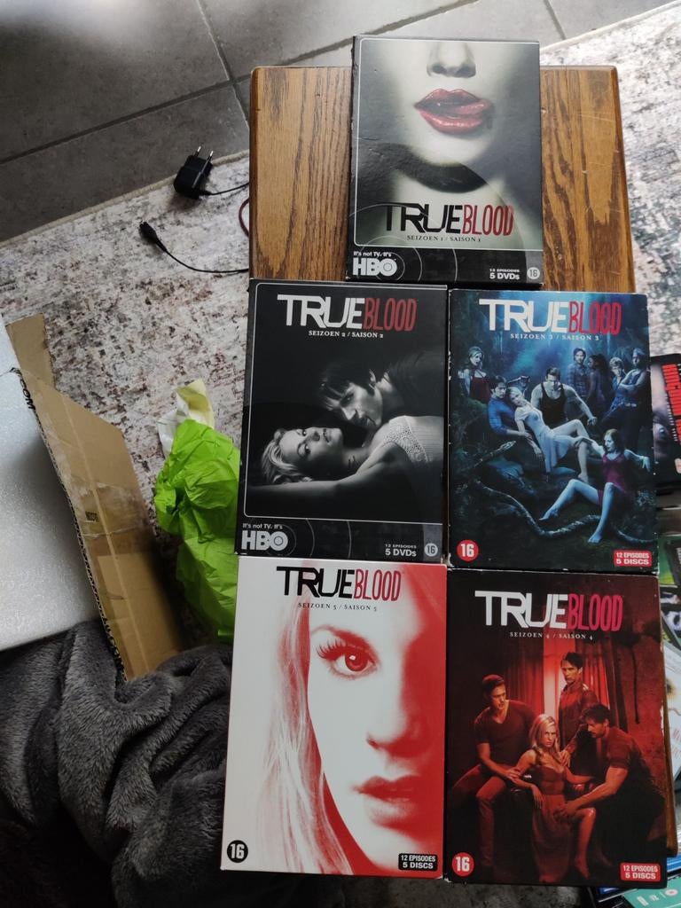 Dvd-box True blood complete serie 1 -5, Cd's en Dvd's, Dvd's | Tv en Series, Ophalen of Verzenden, Horror
