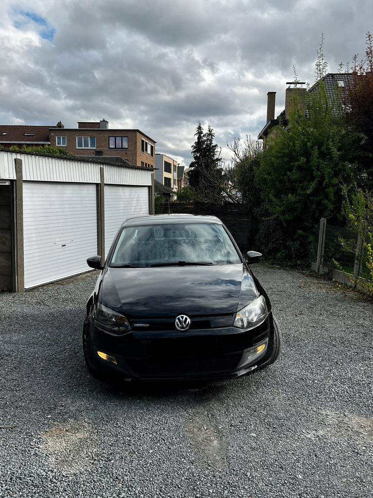 VW Polo 6r Bluemotion 2010 1.2 diesel, Auto's, Euro 5, Stof, Zwart, Zwart