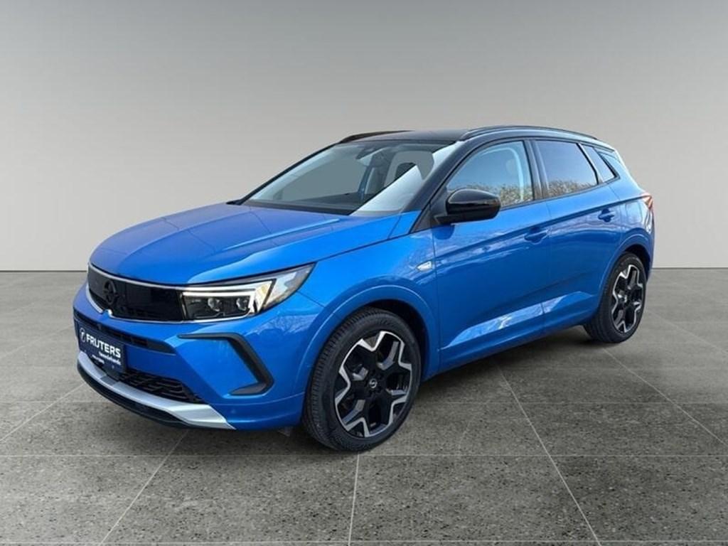Opel Grandland Turbo Start/Stop Hybrid4 Ultimate e-AT8, Automaat, Zwart, Blauw, 5 zetels