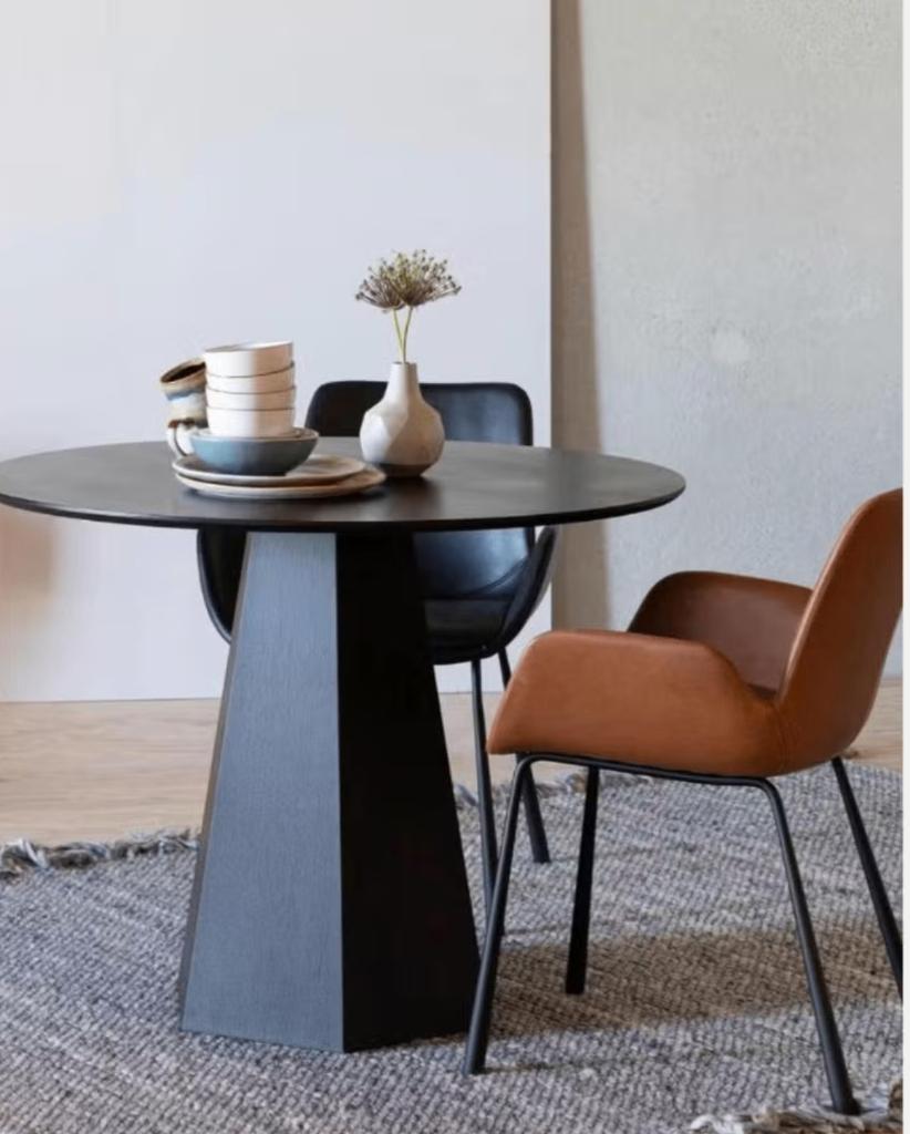 eettafel  Zuiver eetkamertafel Pilar, Huis en Inrichting, Tafels | Eettafels, Ophalen, Vier personen, Rond