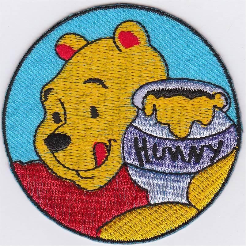 Winnie de Poeh stoffen opstrijk patch embleem #1, Verzamelen, Kleding en Patronen, Verzenden, Nieuw