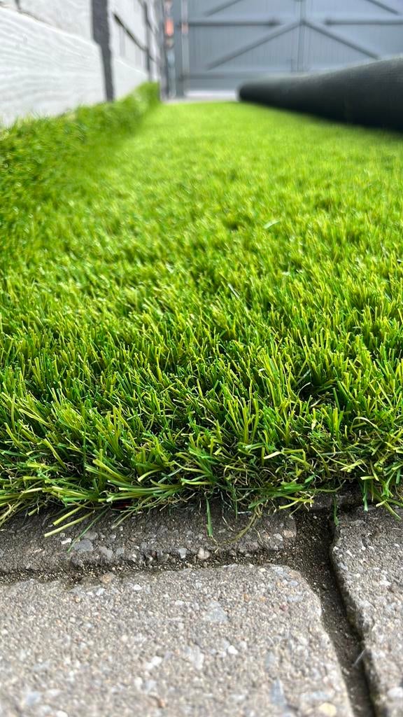 Kunstgras hoge kwaliteit NIEUW, Tuin en Terras, Gras en Kunstgras, Ophalen, Zo goed als nieuw, Kunstgras