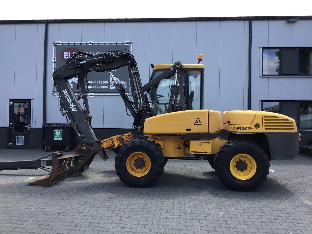 Mecalac 12 MXT, Zakelijke goederen, Machines en Bouw | Kranen en Graafmachines, Ophalen, Graafmachine