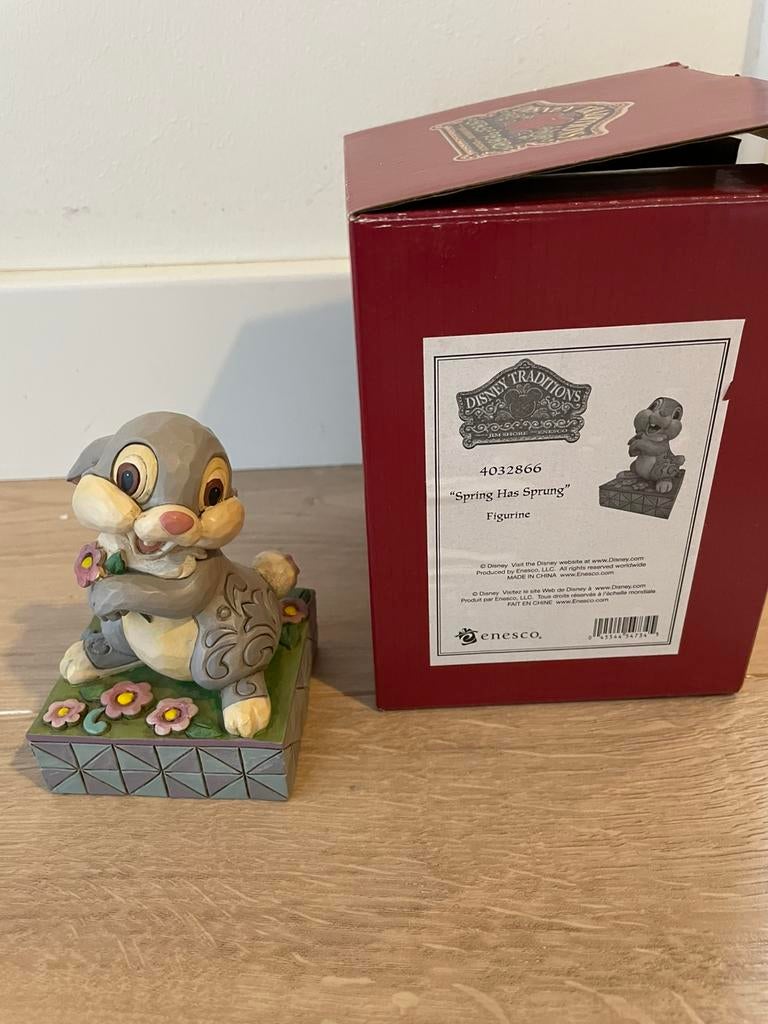 Thumper (Stampertje bambi) Disney Traditions Jim Shore,, Verzamelen, Ophalen of Verzenden, Zo goed als nieuw