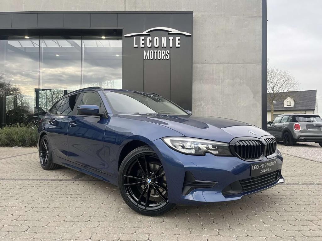 BMW 3 Serie 318 Touring 318iA Virtual/LED/Leder/Carplay/Came, 1998 cc, Gebruikt, 4 cilinders, Blauw