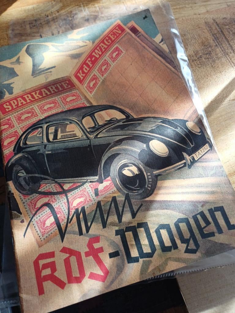 VW Kever brochure KDF-WAGEN, Auto's, Particulier, Te koop