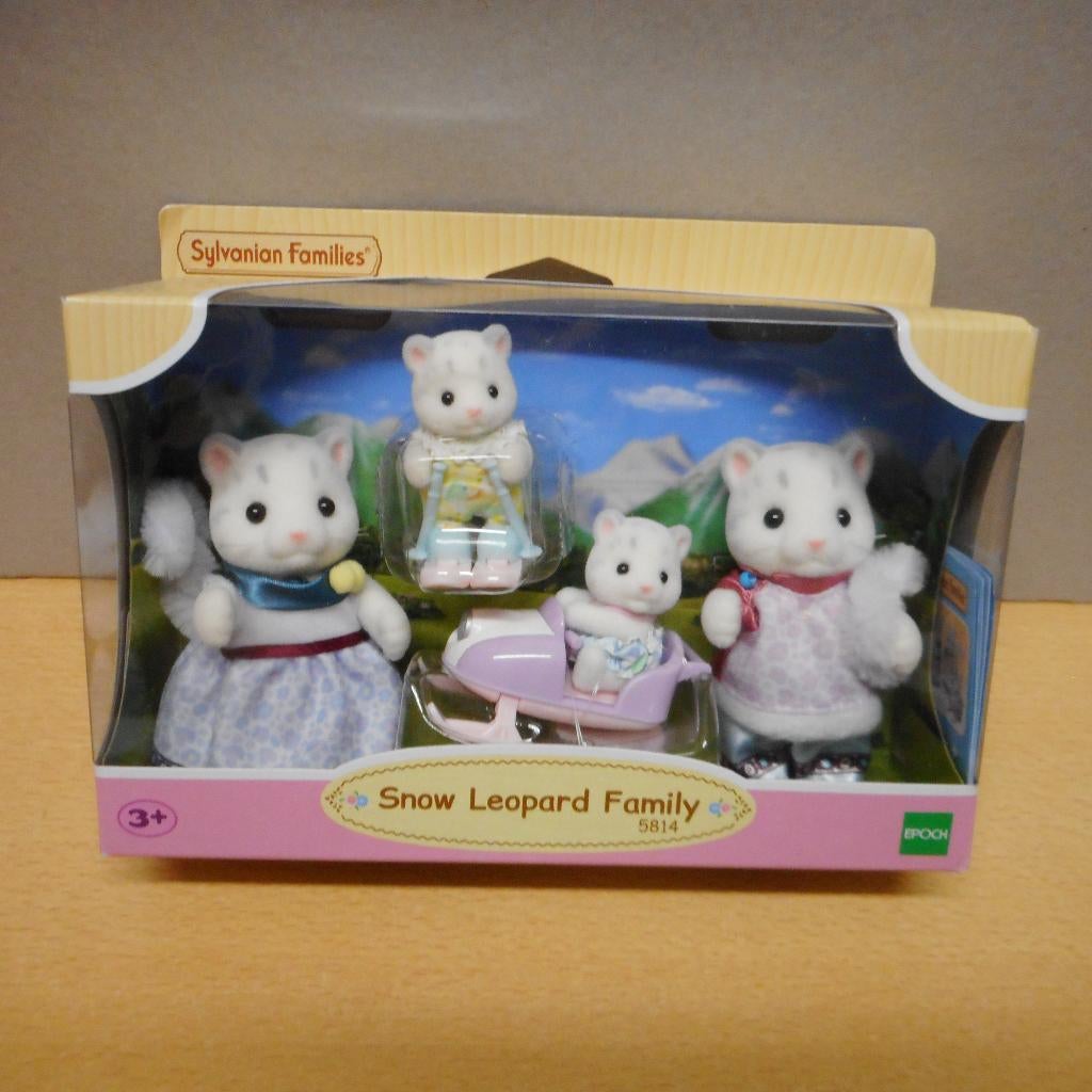 sylvanian snow leopard family, Ophalen of Verzenden, Nieuw, Overige typen
