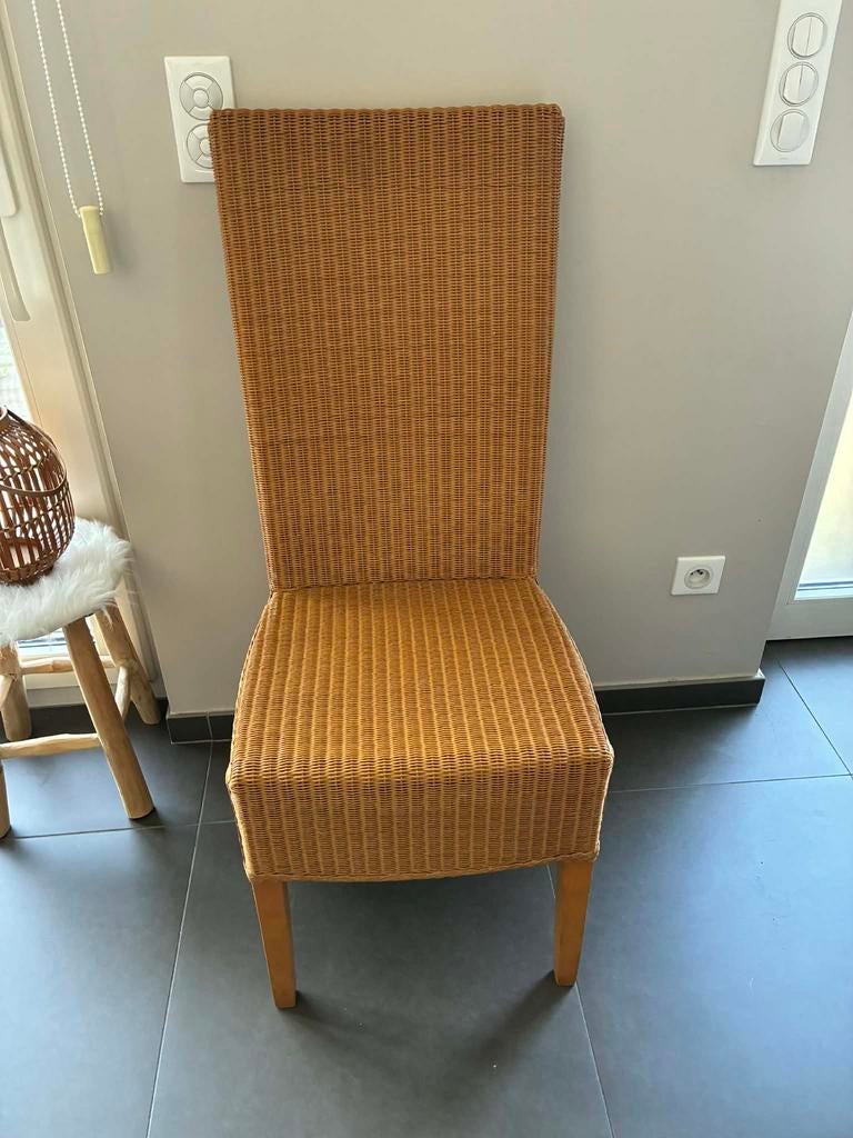 Stoelen, Maison & Meubles, Osier ou Rotin, Enlèvement, Landelijk, Brun