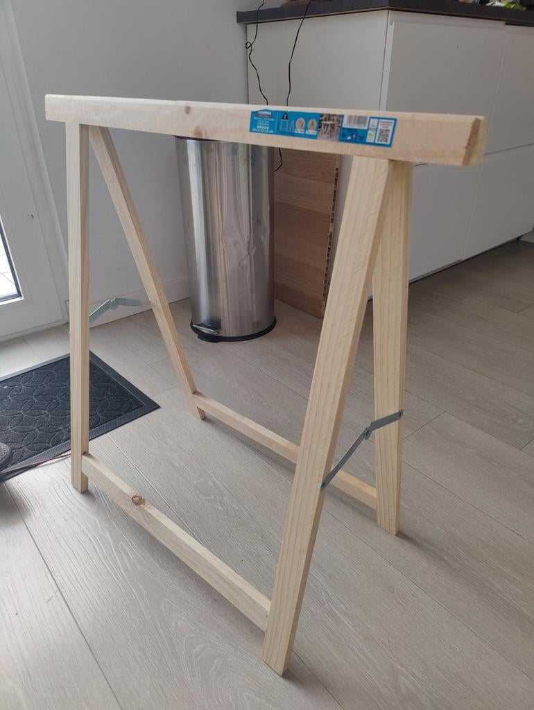 Schraag zwaar hout 10 stuks 75 x 75, Huis en Inrichting, Tafelonderdelen, Ophalen