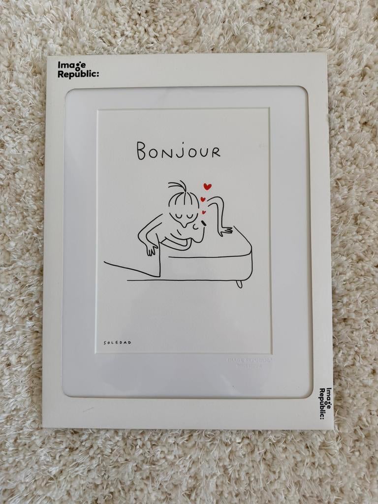 Leuke print, Enlèvement