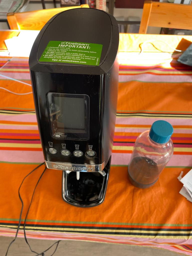 Sodastream-revolutie, Ophalen, Gebruikt