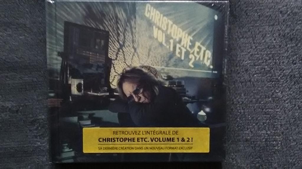"ETC. Vol. 1 et 2" Christophe (2020) neuf 2 CDs, CD & DVD, CD | Francophone, Enlèvement ou Envoi, Neuf, dans son emballage