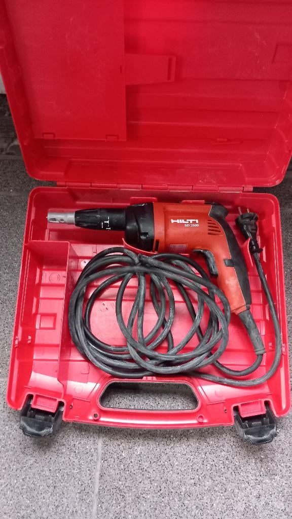 Hilti SD 2500 schroefmachine, Doe-het-zelf en Bouw, Gereedschap | Boormachines, Gebruikt, Overige typen, 600 watt of meer, Ophalen of Verzenden