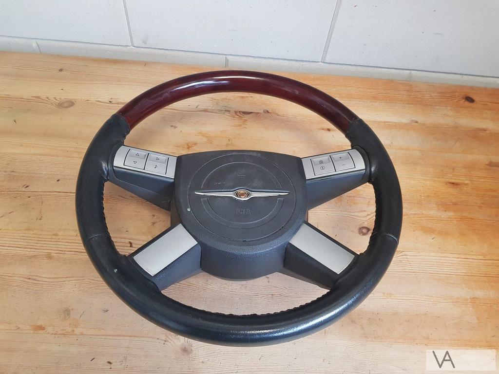 Chrysler 300C 2004 - 2010 half houten stuur met airbag €100, Gebruikt, -, Ophalen of Verzenden, -