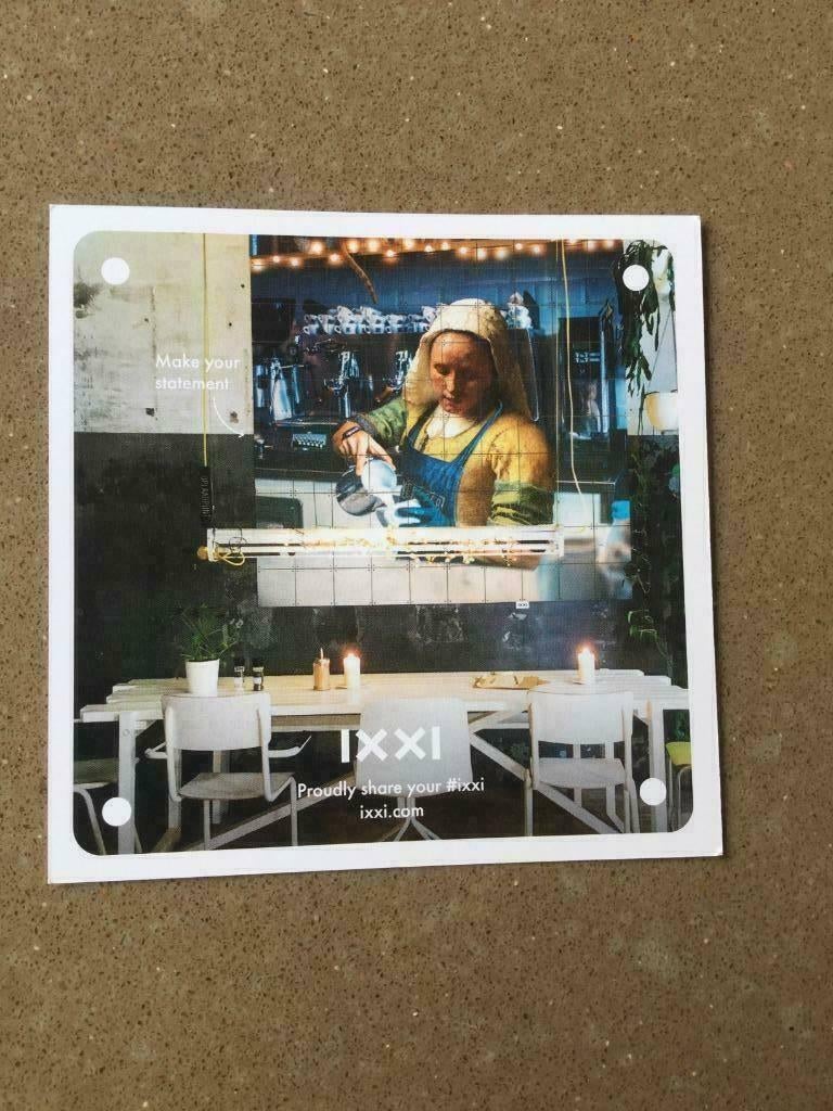 wanddecoratie Milkmaid 21st century paste in place, Ophalen of Verzenden, Nieuw