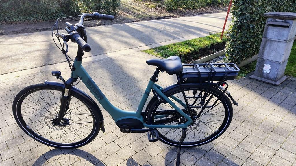 Gazelle E bike dames Paris c7 plus met 201 km, Vélos & Vélomoteurs, Neuf, 47 à 51 cm, 50 km par batterie ou plus, Enlèvement