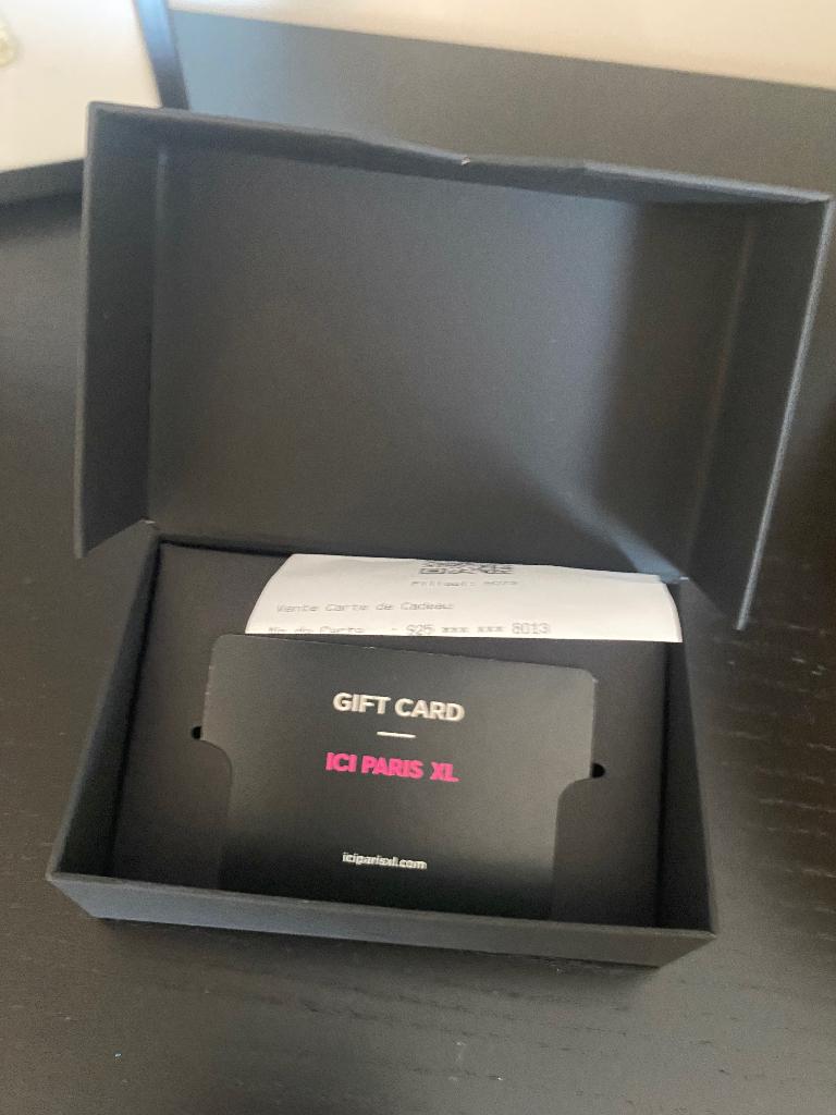 carte cadeau paris xl 150 Euro, Ophalen, Nieuw