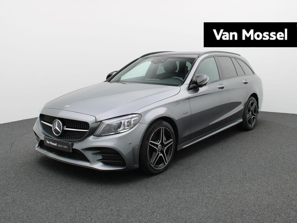 Mercedes-Benz C-Klasse 300 de Estate AMG LINE + NIGHT EDIT +, Autos, Mercedes-Benz, Argent ou Gris, 143 kW, Euro 6, Entreprise