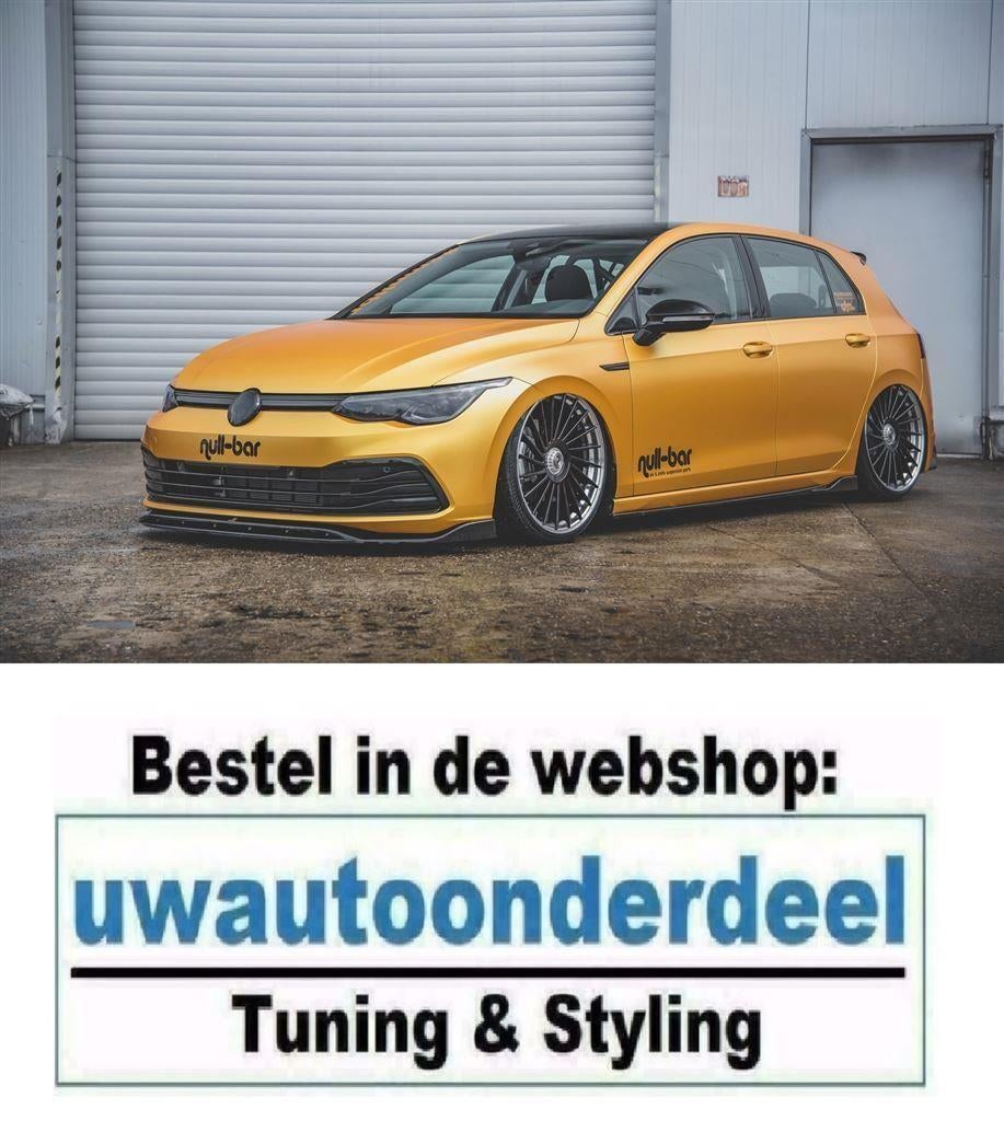 Maxton Design Spoiler Splitter Lip Geschikt Voor Vw Golf 8 T, Auto diversen, Tuning en Styling, Verzenden