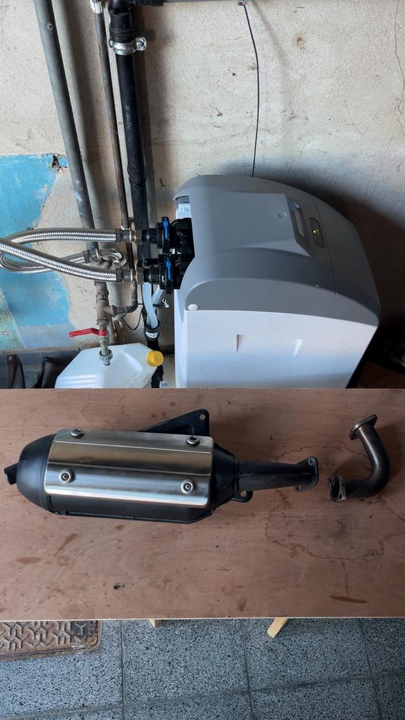 Sm06 + rvs bocht, Ophalen of Verzenden, Zo goed als nieuw