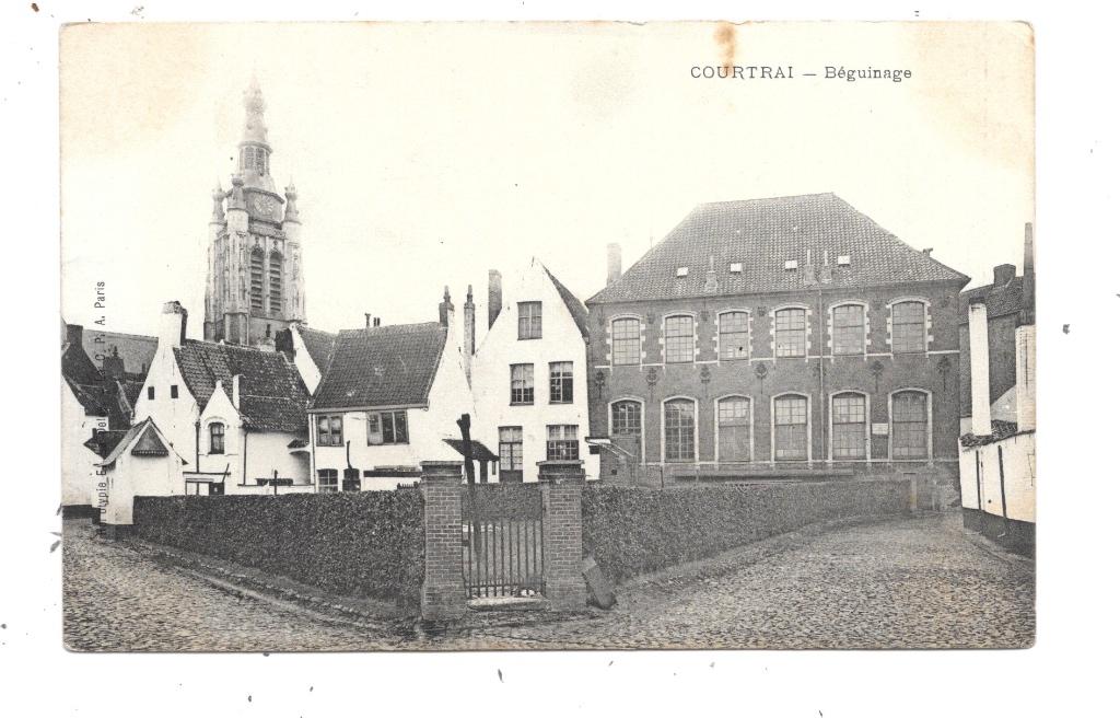 Courtrai NA37: Béguinage, Envoi, Avant 1920, Non affranchie, Flandre Occidentale