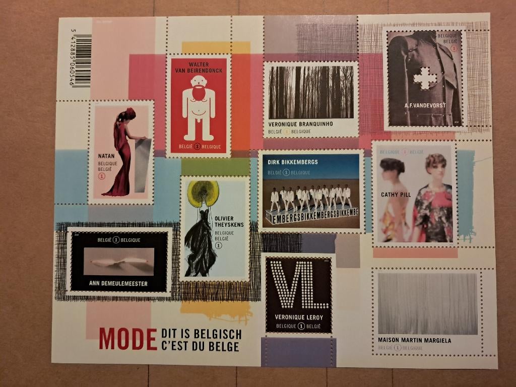 België Blok 180 ** Mode dit is Belgisch, Postzegels en Munten, Frankeerzegel, Ophalen of Verzenden, Zonder stempel, Postfris