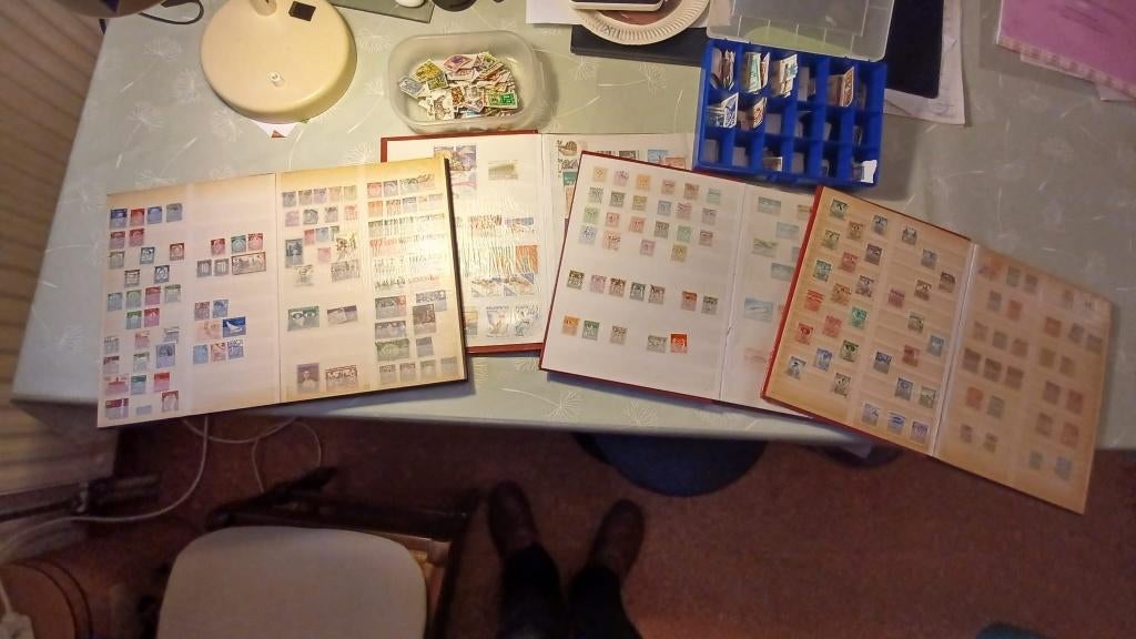 postzegelverzameling, Postzegels en Munten, Postzegels | Volle albums en Verzamelingen, Ophalen