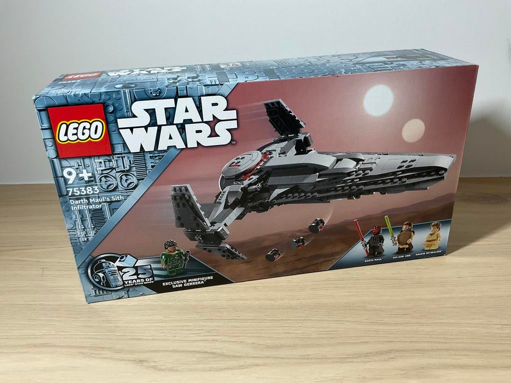 Lego Star Wars 75383 Darth Maul’s Sith Infiltrater Nieuw, Ophalen of Verzenden, Nieuw, Lego