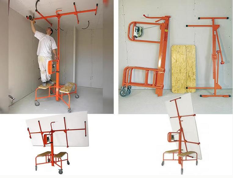professionele gyproclift platenlift 15€ dag 50€ week, Doe-het-zelf en Bouw, Bouwliften, Ophalen, Gebruikt, Bouwlift