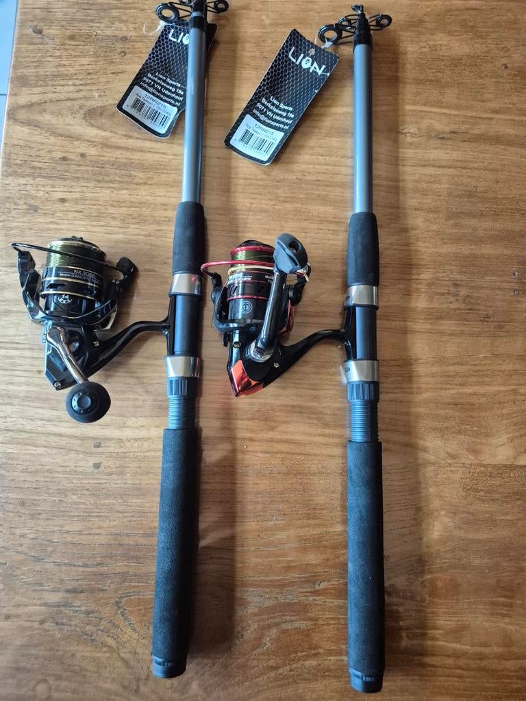 Spin hengels nieuw, Ophalen