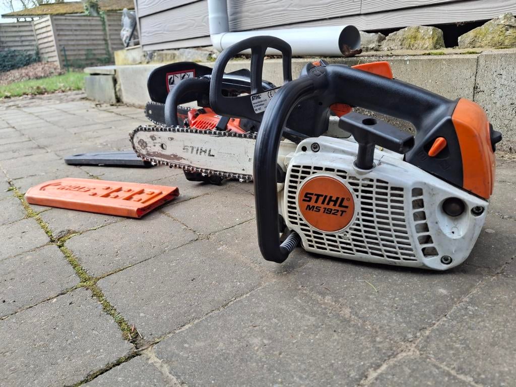 Tronçonneuse sthil ms192T fonctionnelle+elageuse, Jardin & Terrasse, Enlèvement