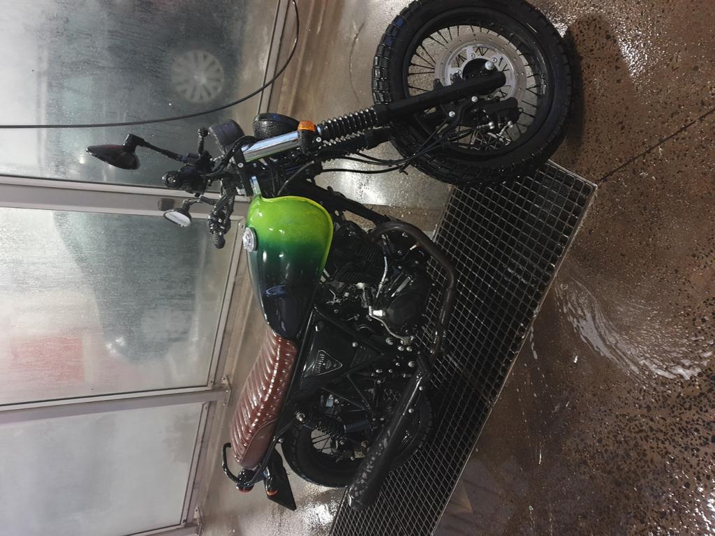 Scrambler motorfiets – unieke look – goede staat, Motos, Enlèvement