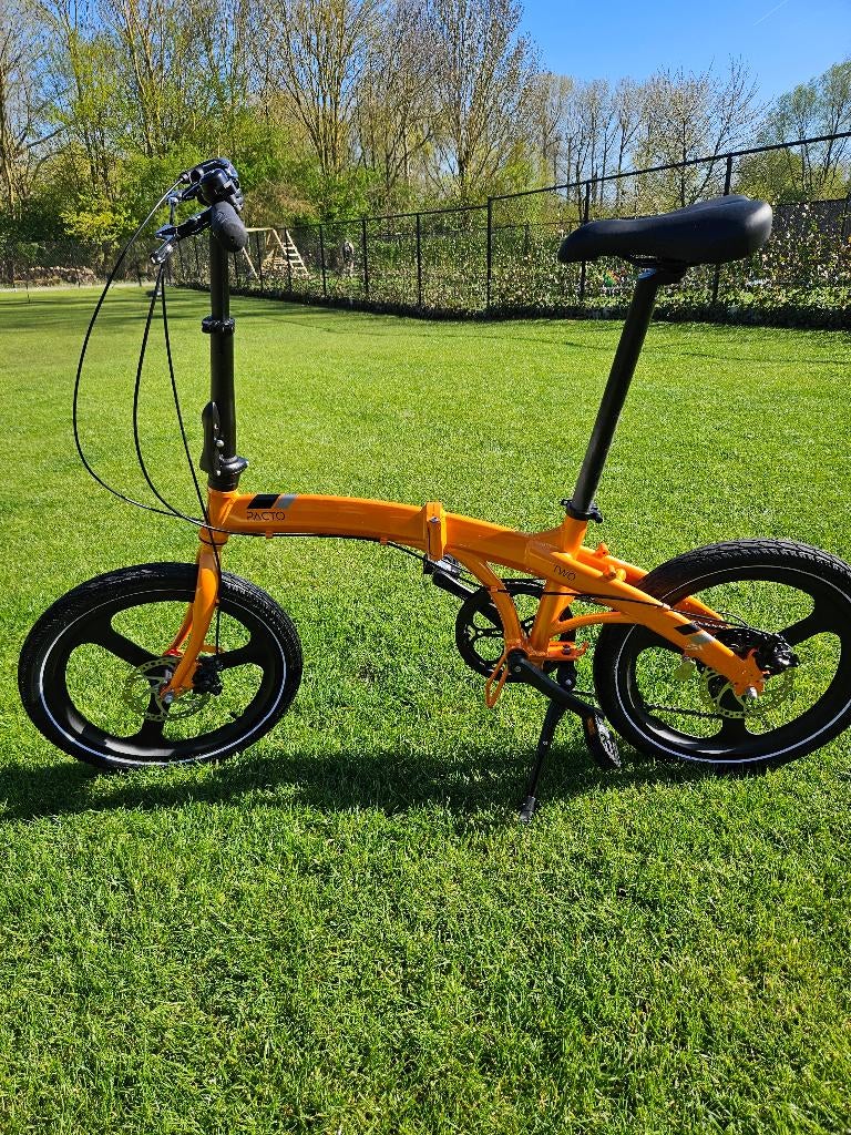 Plooifiets PACTO TWO, Fietsen en Brommers, Fietsen | Vouwfietsen, Zo goed als nieuw, Heren, Overige merken, 18 tot 20 inch, Totaal opvouwbaar