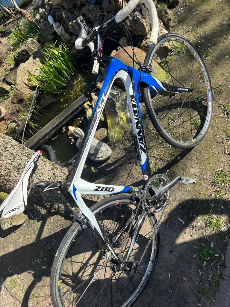 Zannata volledig carbon, Enlèvement, Comme neuf, Carbone