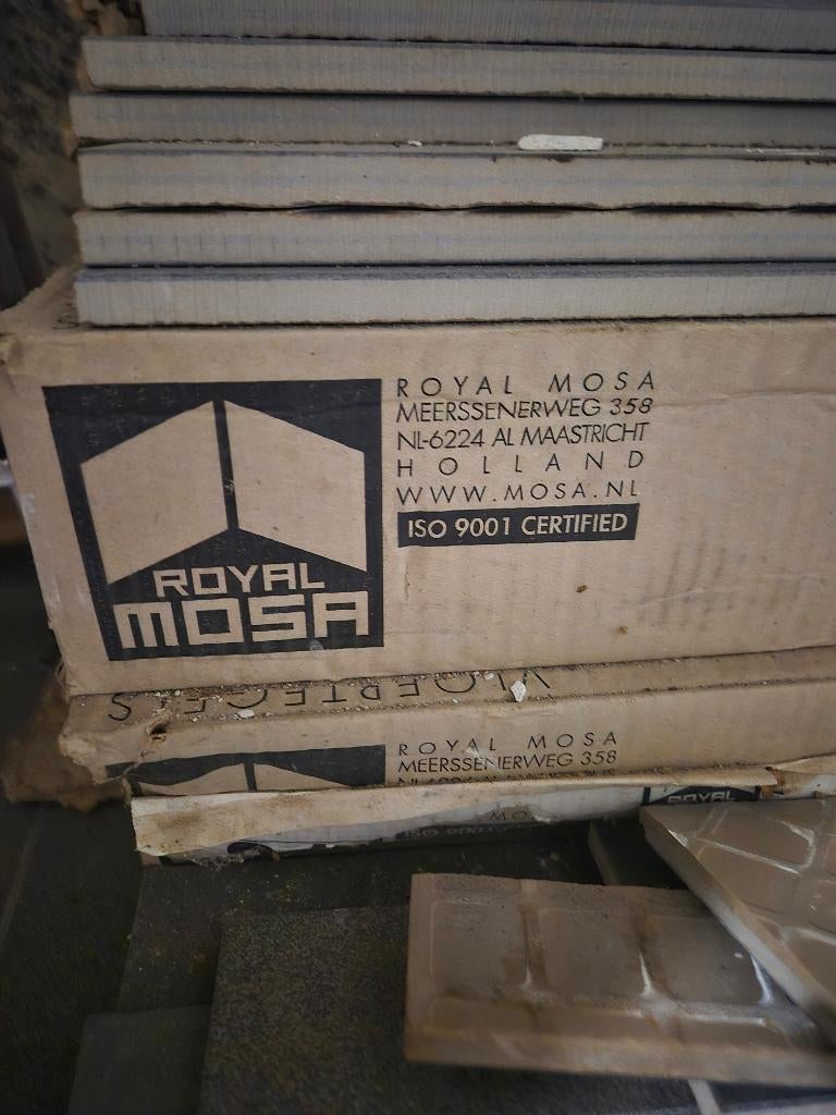 Tegel mosa royal wandtegel in verschillende afmetingen, Enlèvement, Neuf, Céramique, Carrelage mural