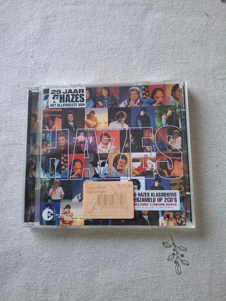 Dubbel cd 25 jaar andre hazes, Ophalen of Verzenden