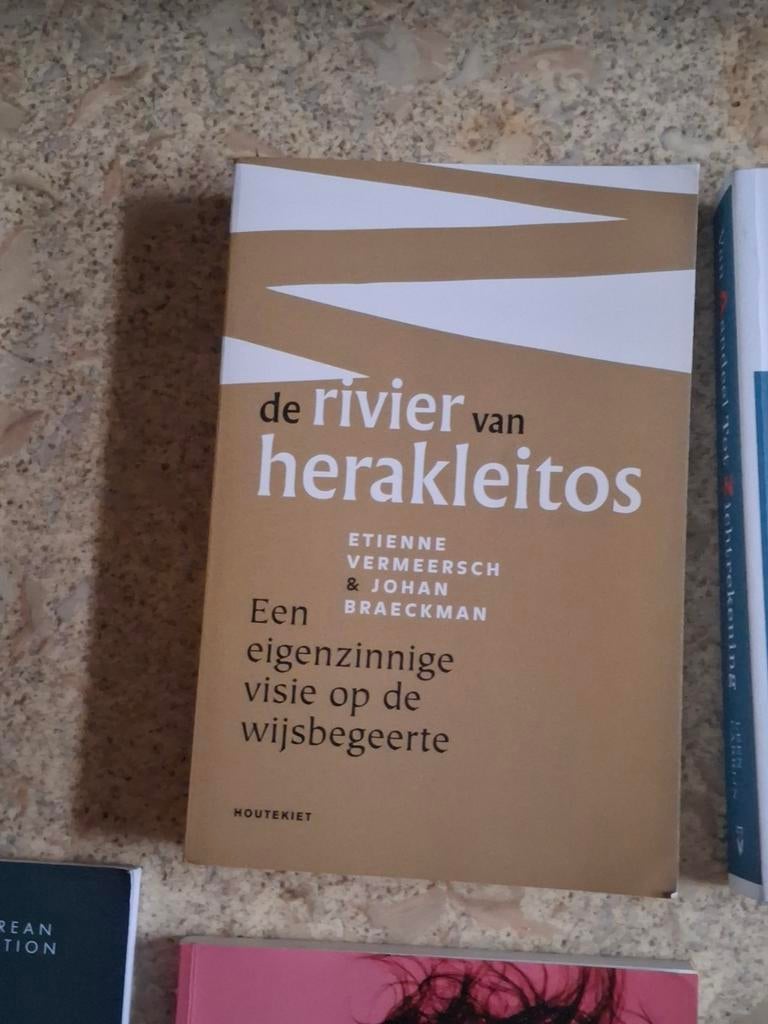 Etienne Vermeersch - De rivier van Herakleitos, Boeken, Ophalen of Verzenden, Etienne Vermeersch; Johan Braeckman