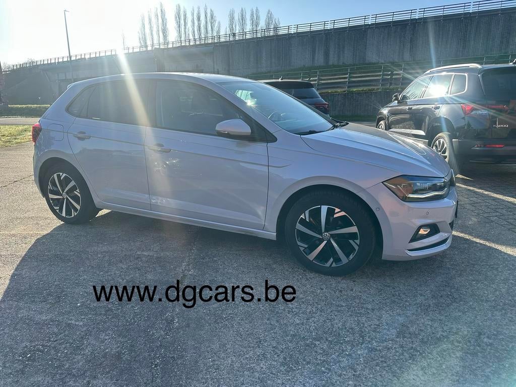 Volkswagen Polo 95 Pk ,Highline, Apple en Andr Carplay, Auto's, Volkswagen, Voorwielaandrijving, Euro 6, Wit, Leder