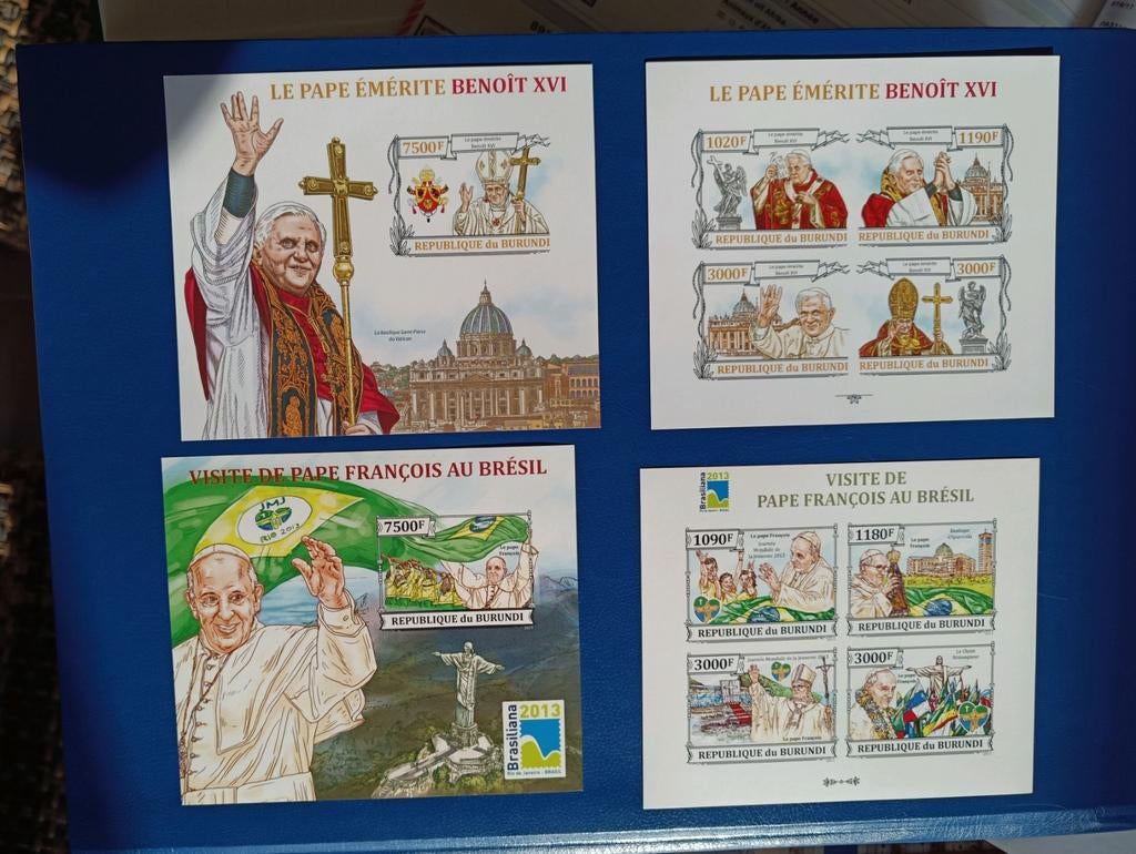 Burundi thema pausen**, Postzegels en Munten, Postzegels | Afrika, Ophalen of Verzenden