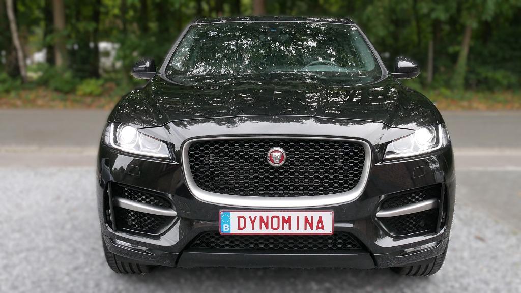 JAGUAR F-PACE R-SPORT 180PK AUT. 4X4 2019 85DKM 12M GARANTIE, Automaat, 4 cilinders, Zwart, Leder