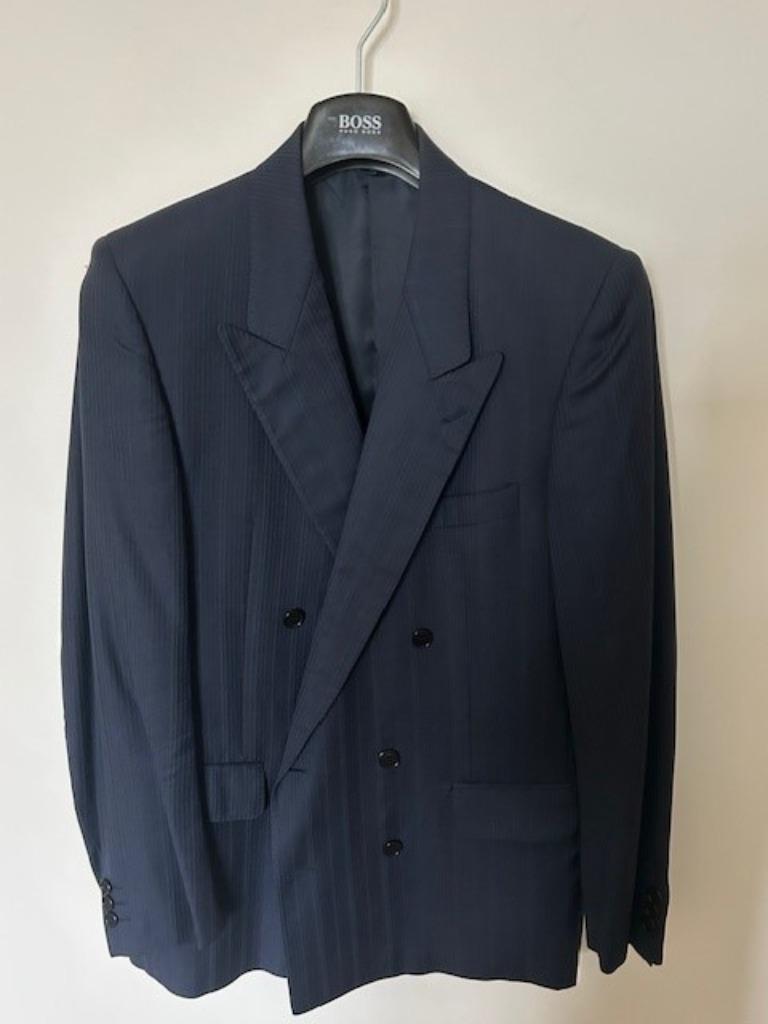 Très beau veston classique homme, bleu foncé, taille 52, Enlèvement ou Envoi, Taille 52/54 (L), Bleu, Destrooper's