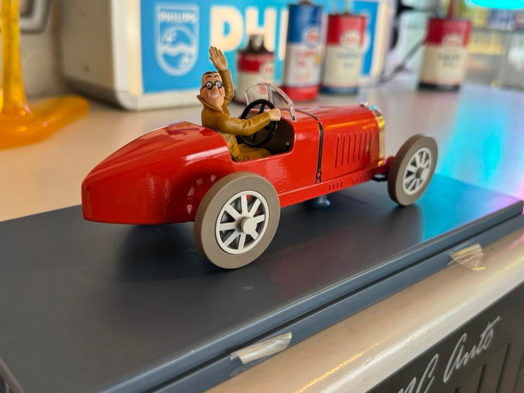 Kuifje Race Auto Bugatti, Ophalen of Verzenden, Zo goed als nieuw, Auto