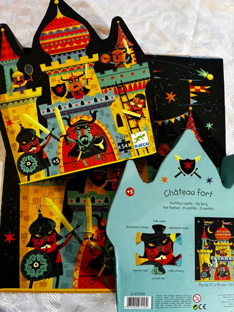 Puzzle Château Djeco, Enfants & Bébés, Jouets | Puzzles pour enfants, Enlèvement, Plus de 50 pièces, Utilisé, 4 à 6 ans