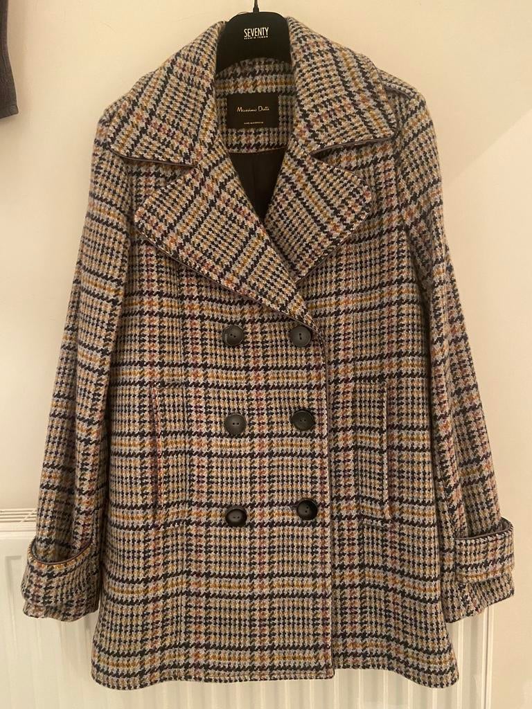 Mantel wol , 40, Ophalen, Zo goed als nieuw, Maat 38/40 (M)