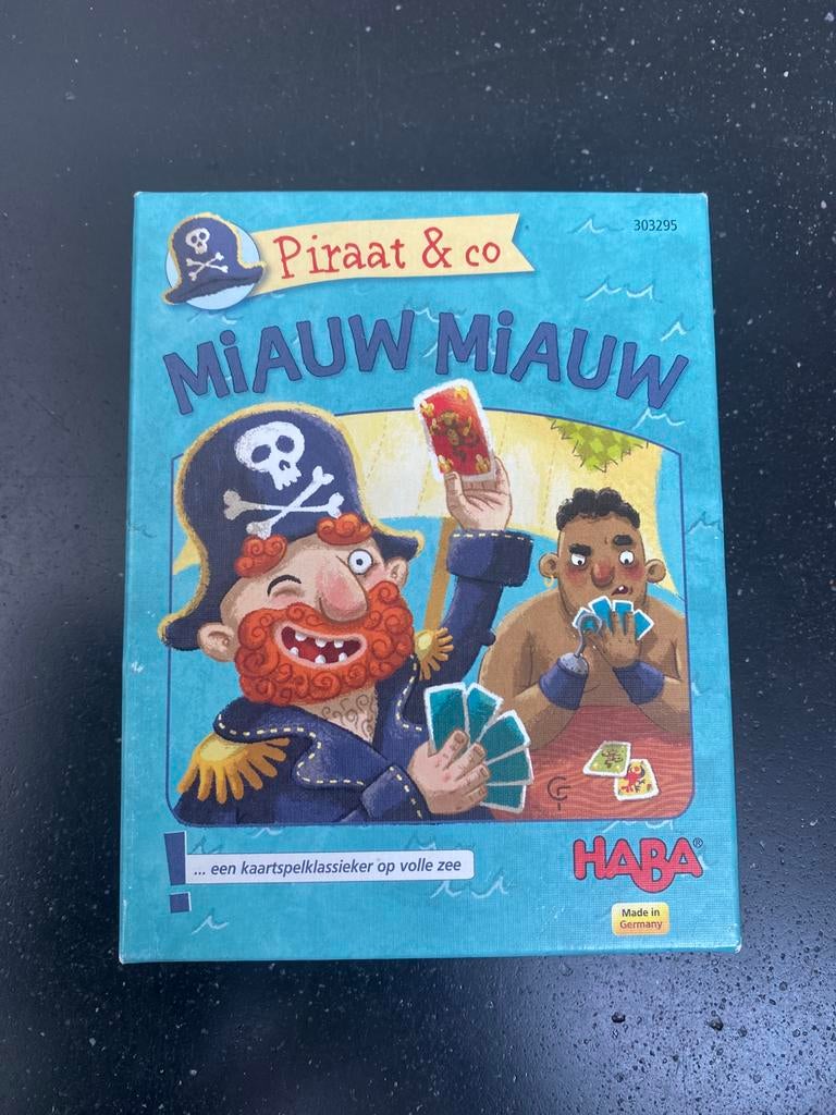 Haba miauw miauw kaartspel 4-99 jaar, Ophalen, Zo goed als nieuw, Haba